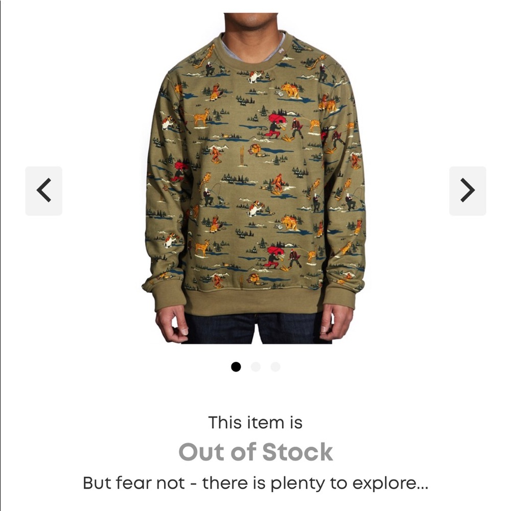 LRG Father Nature Crew neck sweatshirt